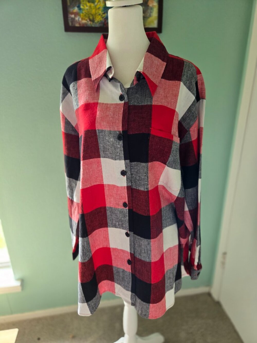 Coldwater Creek Long Sleeved Blouse. Size XL